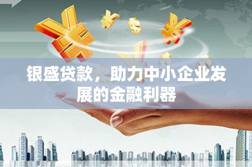 宜城银盛贷款，助力中小企业发展的金融利器