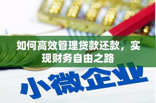 宜城如何高效管理贷款还款，实现财务自由之路