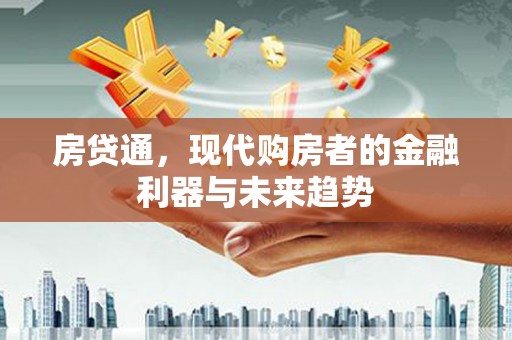 宜城房贷通，现代购房者的金融利器与未来趋势