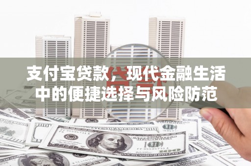 宜城支付宝贷款，现代金融生活中的便捷选择与风险防范