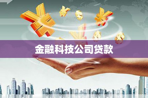 宜城金融科技公司贷款