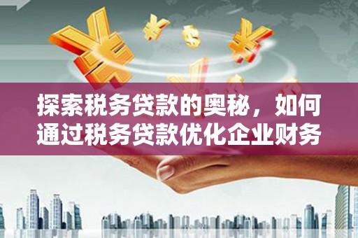 宜城探索税务贷款的奥秘，如何通过税务贷款优化企业财务