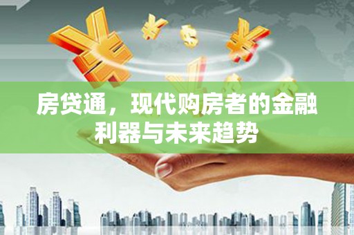 宜城房贷通，现代购房者的金融利器与未来趋势