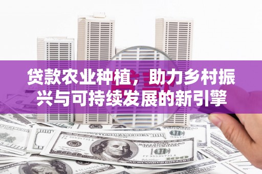 宜城贷款农业种植，助力乡村振兴与可持续发展的新引擎