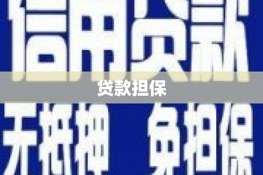 宜城贷款担保