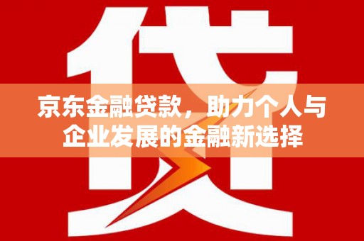 宜城京东金融贷款，助力个人与企业发展的金融新选择