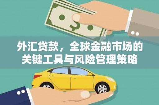 宜城外汇贷款，全球金融市场的关键工具与风险管理策略