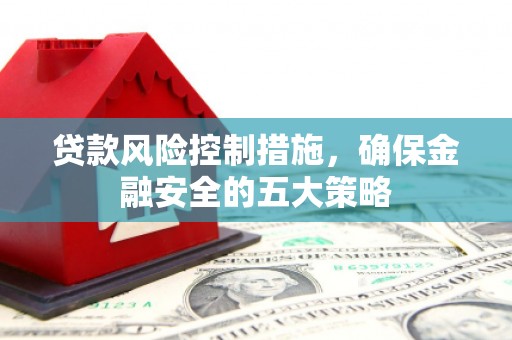 宜城贷款风险控制措施，确保金融安全的五大策略