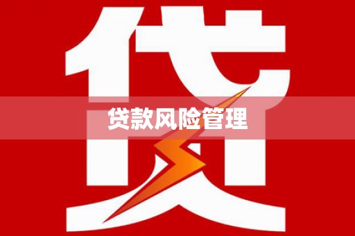 宜城贷款风险管理