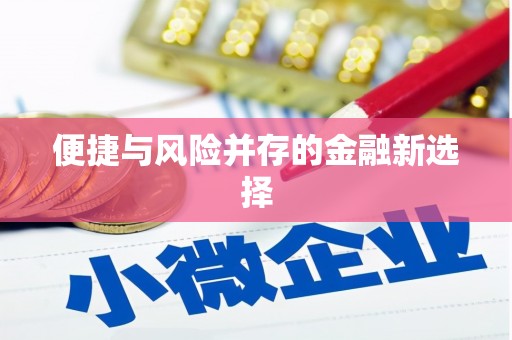 宜城便捷与风险并存的金融新选择