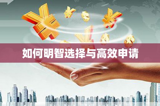 宜城如何明智选择与高效申请