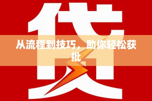 宜城从流程到技巧，助你轻松获批